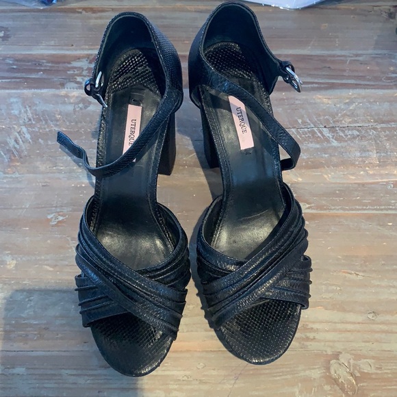 uterque brand size 10 europe 40 high heels